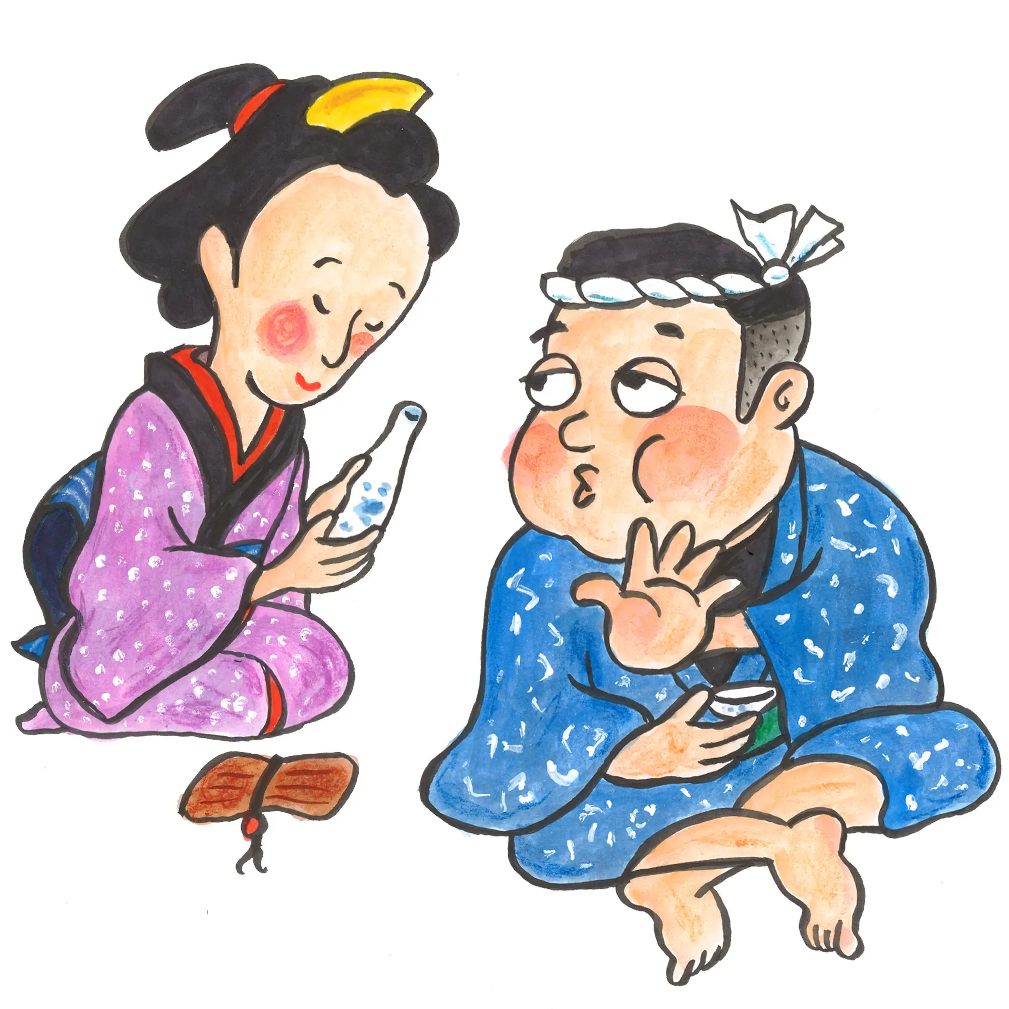 道灌、あたま山、芝浜