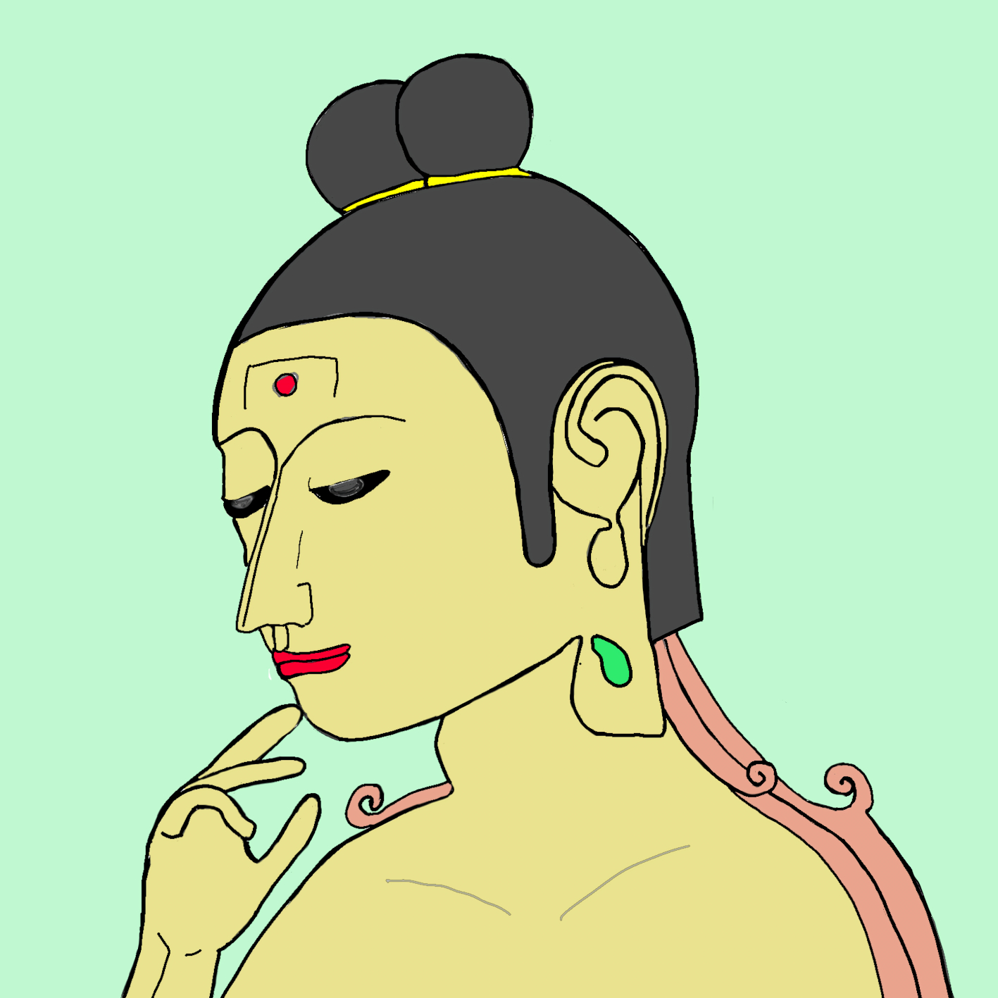 弥勒菩薩（半跏思惟像）