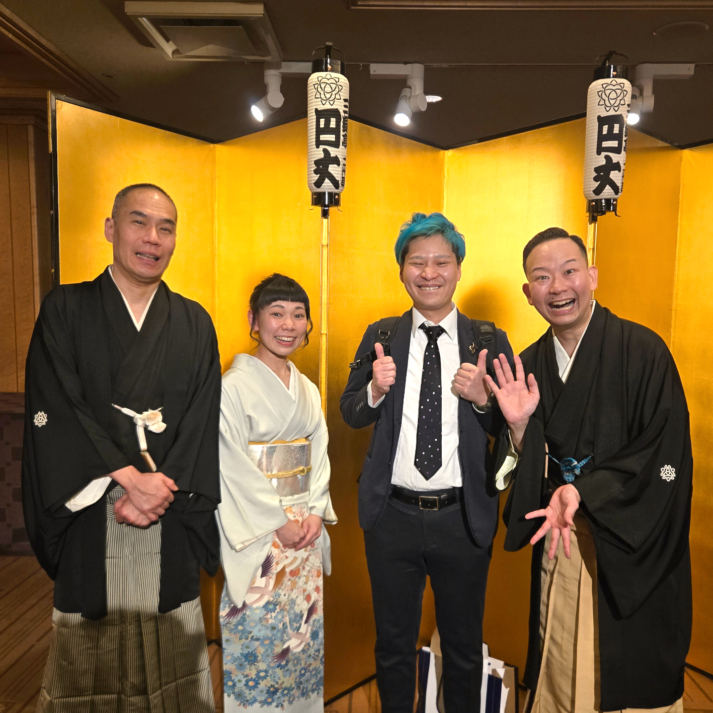 同郷熊本の小学校の先輩！ 三遊亭ふう丈 改メ 二代目円丈師匠真打昇進襲名披露パーティー