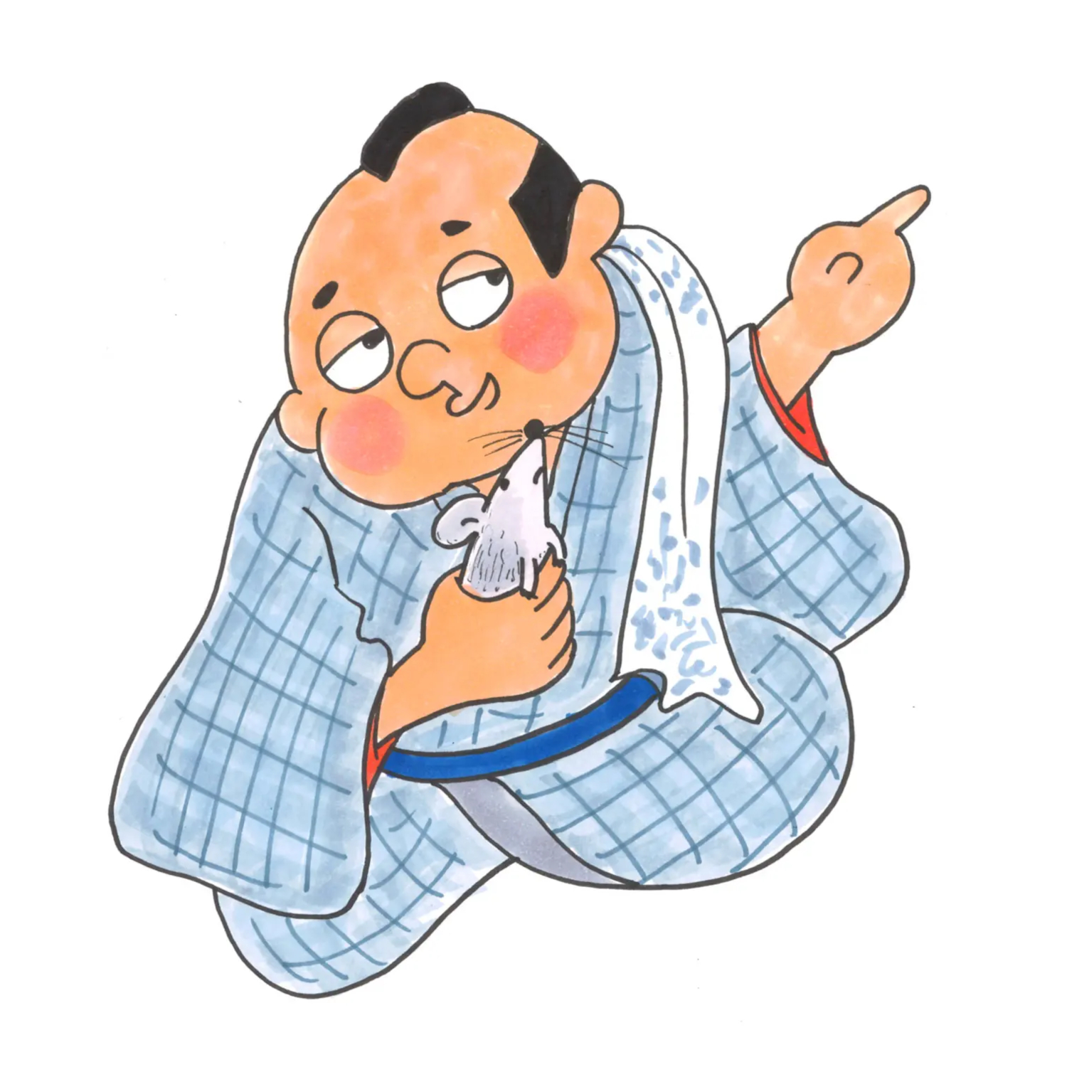 百川、 お菊の皿、 ねずみ