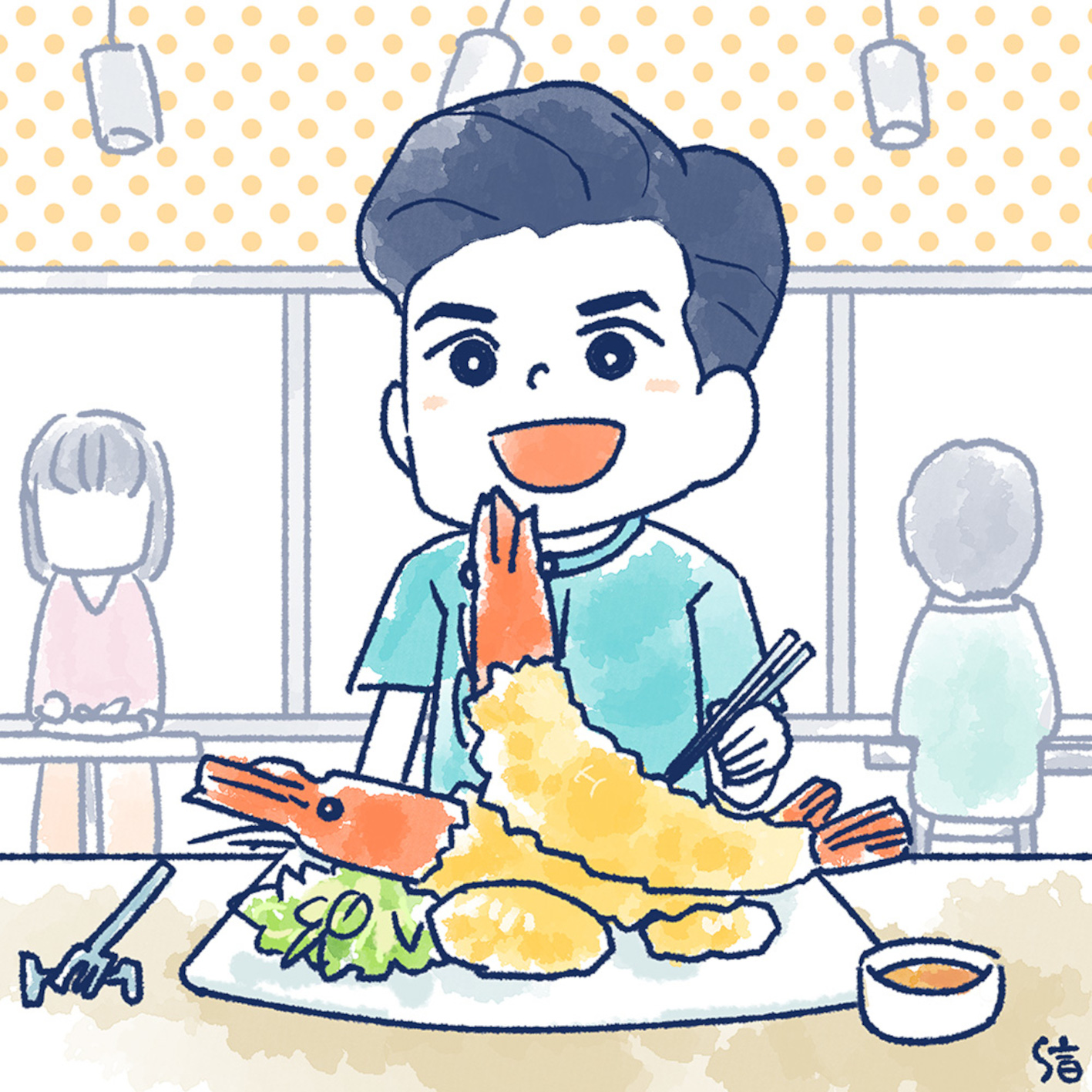 6月21日は、えびフライの日
