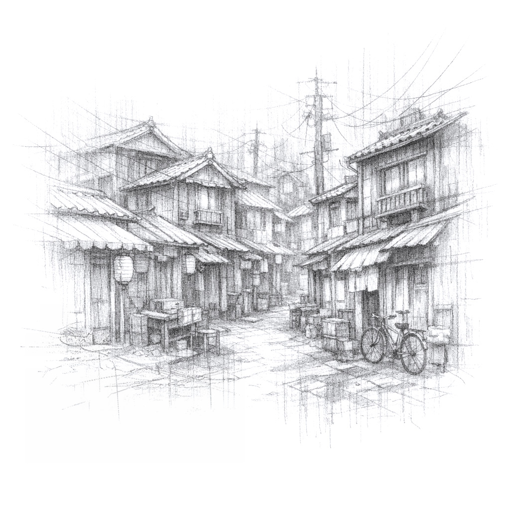 街の区々、密と蜜