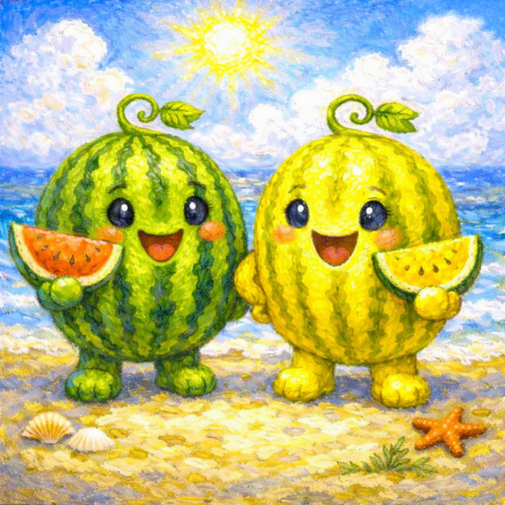 スイカの夏
